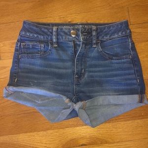 AE super stretchy hi-rose shorties.